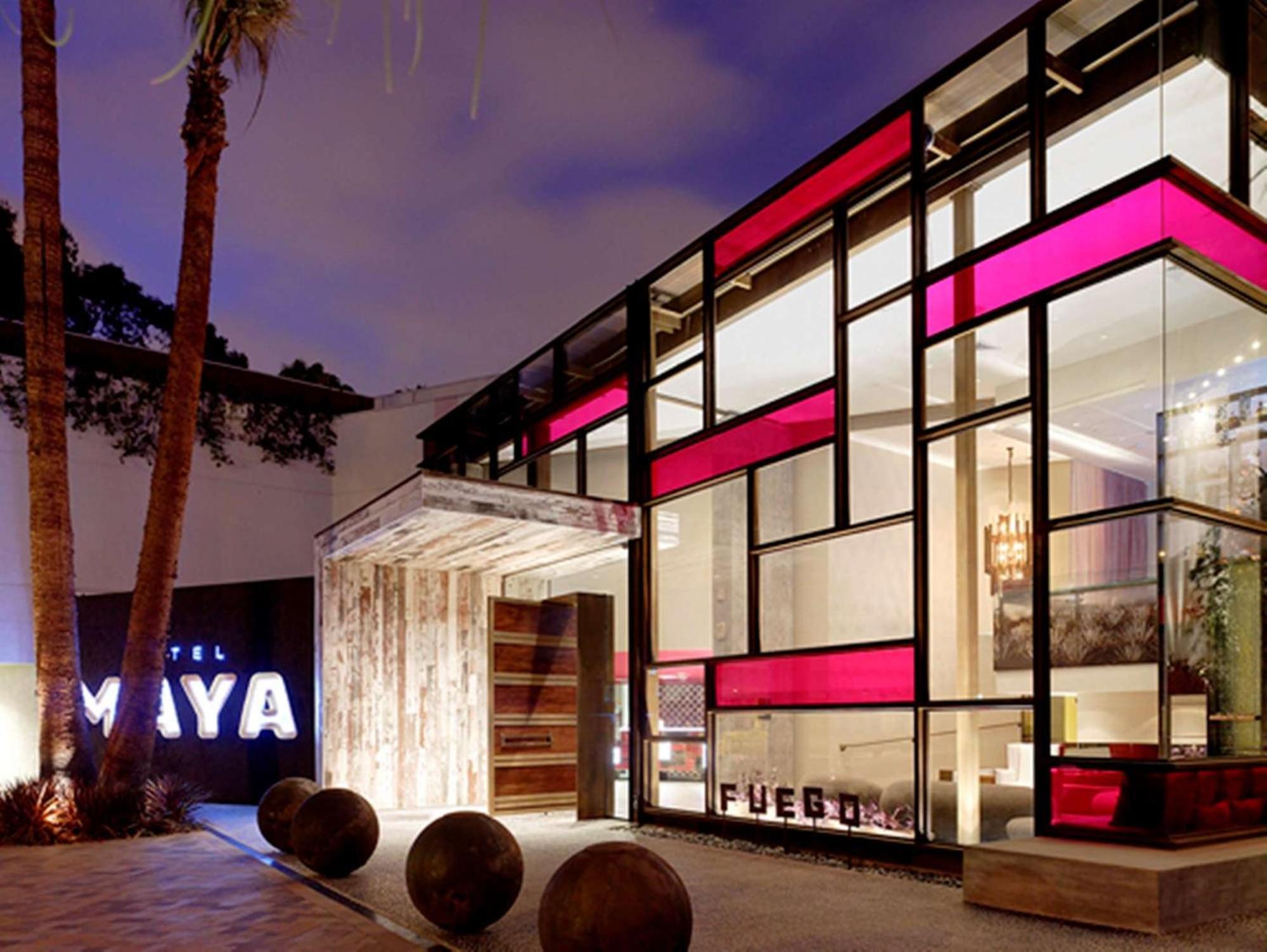 Hotel Maya Long Beach Exteriör bild
